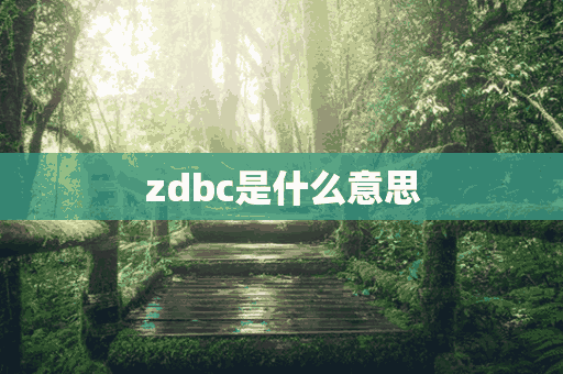 zdbc是什么意思